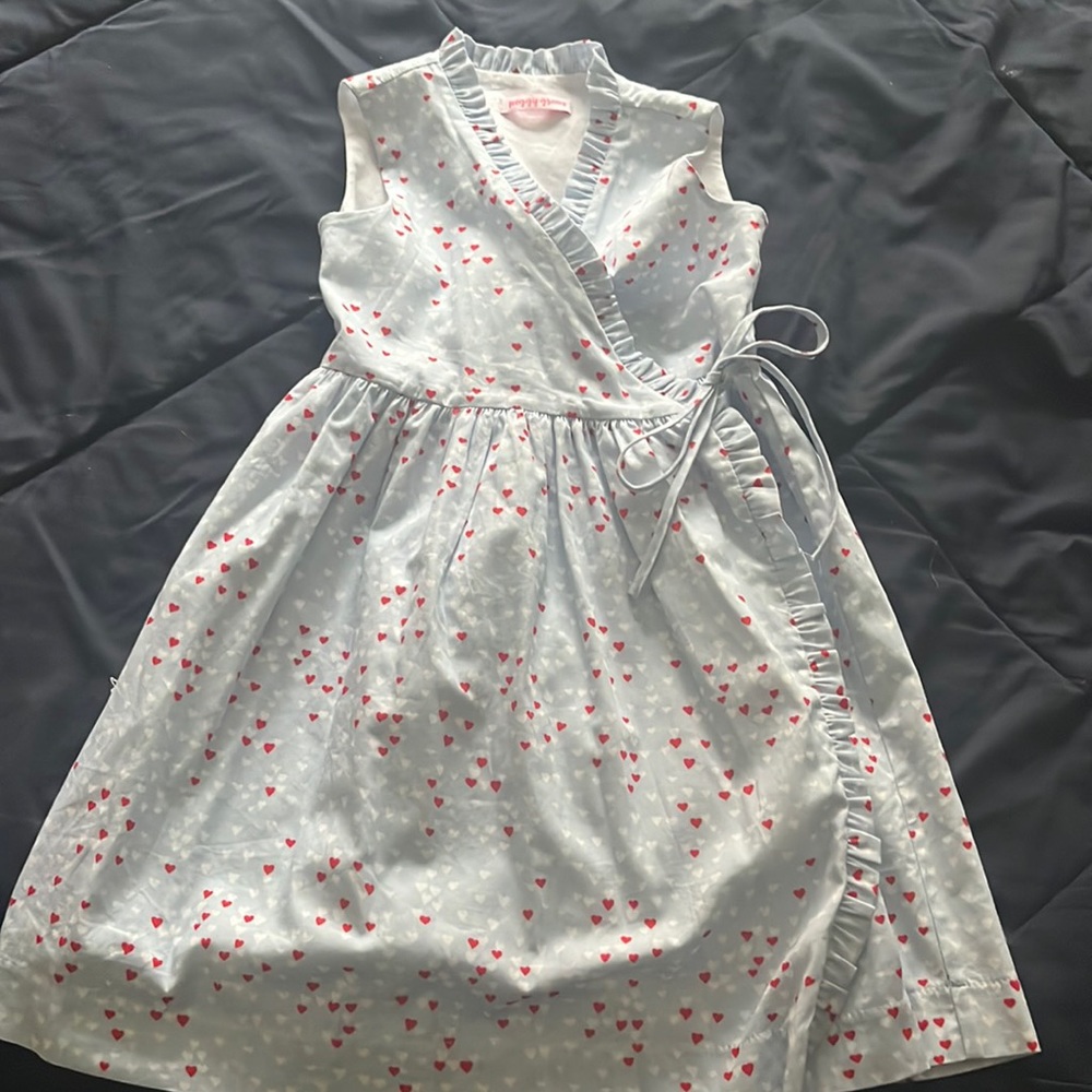 Heart wrap dress